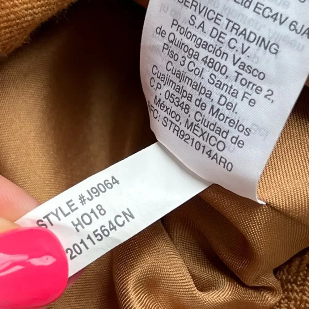J. Crew Teddy Jacket in Camel Brown